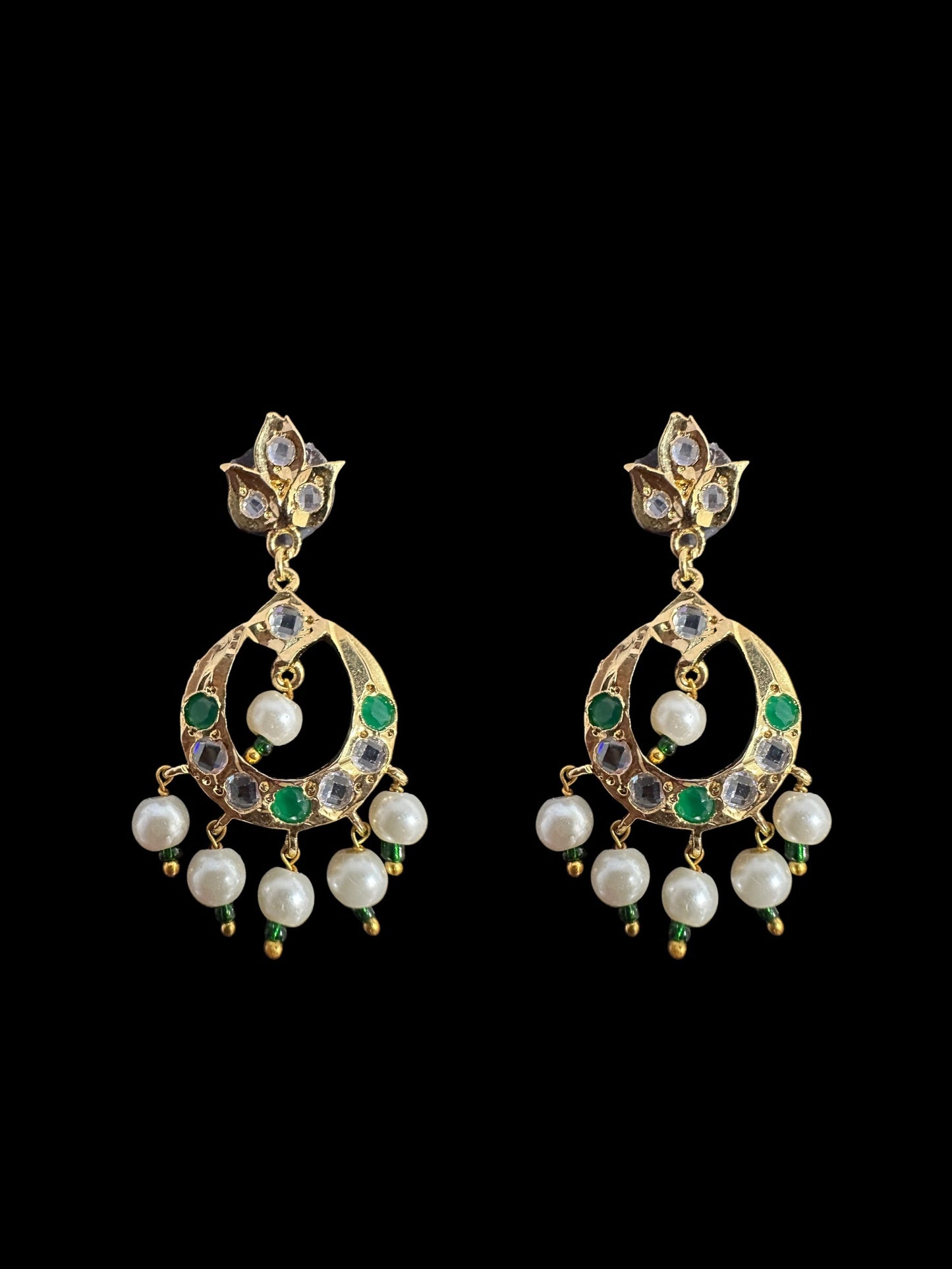 PS494 Nida pendant set - Green ( READY TO SHIP )