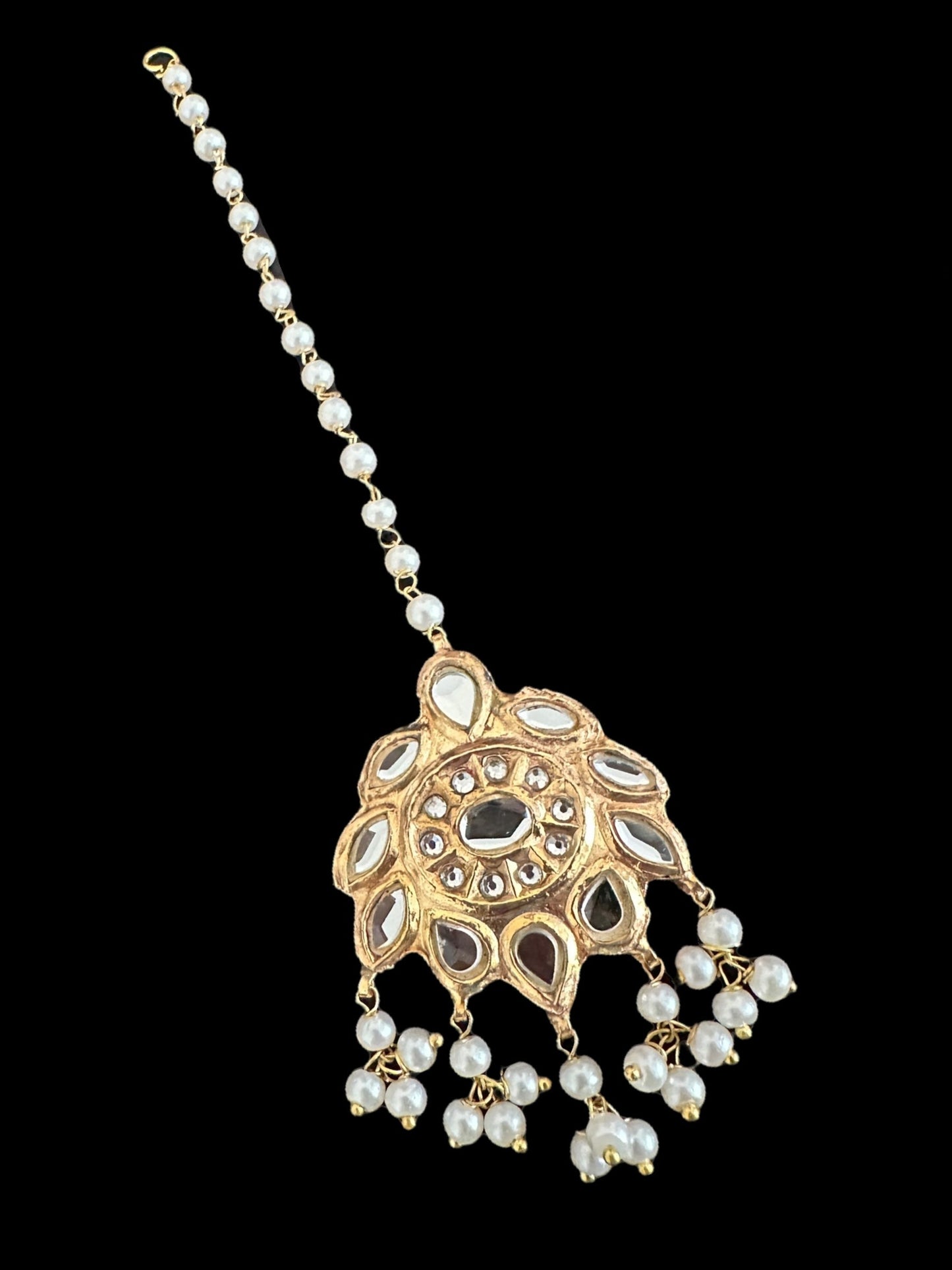 JTK8 Sifa Kundan jhoomar tika (READY TO SHIP )
