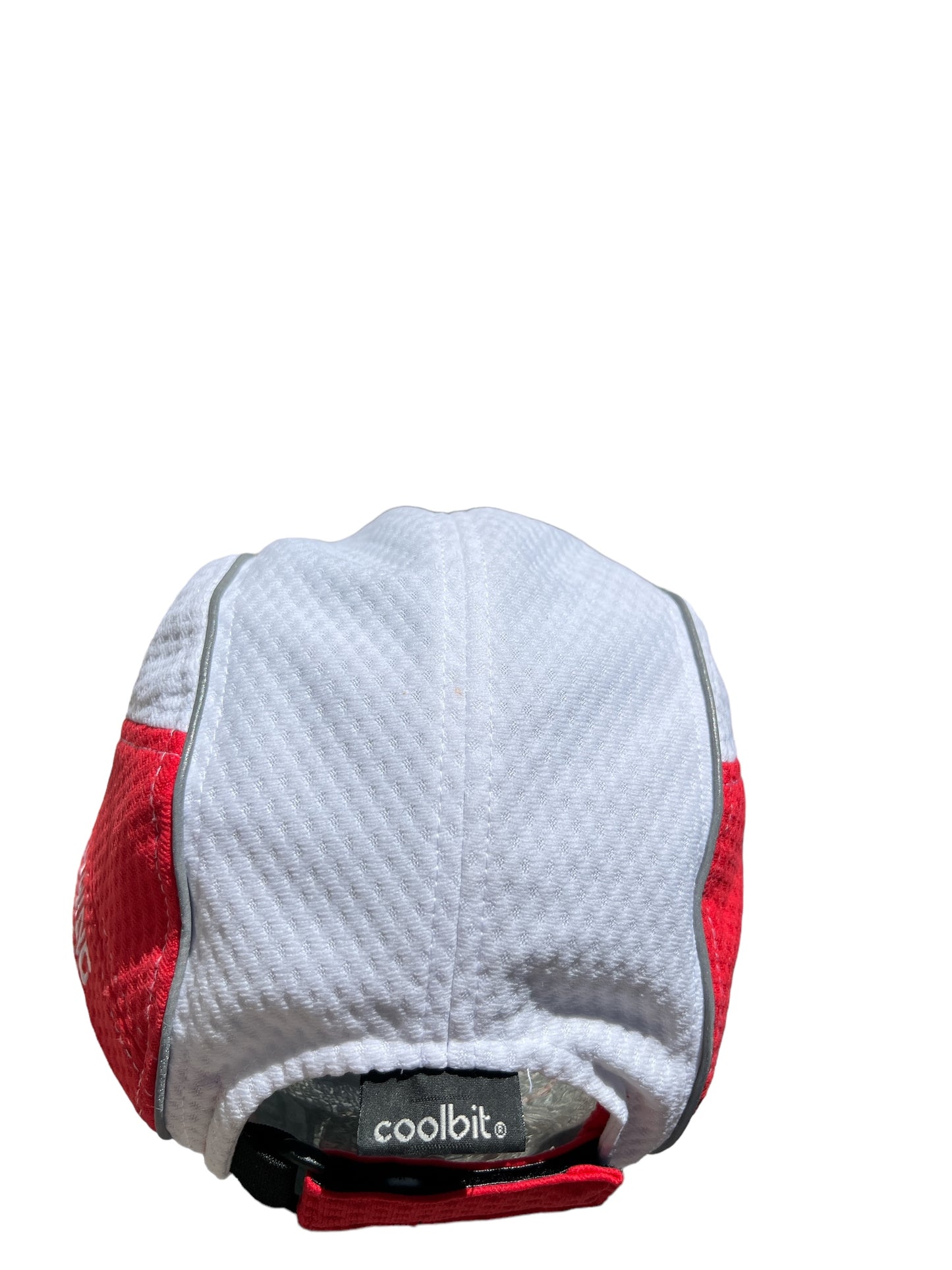 Newave Bikes Coolbit Cool Running Hat (White/Red)