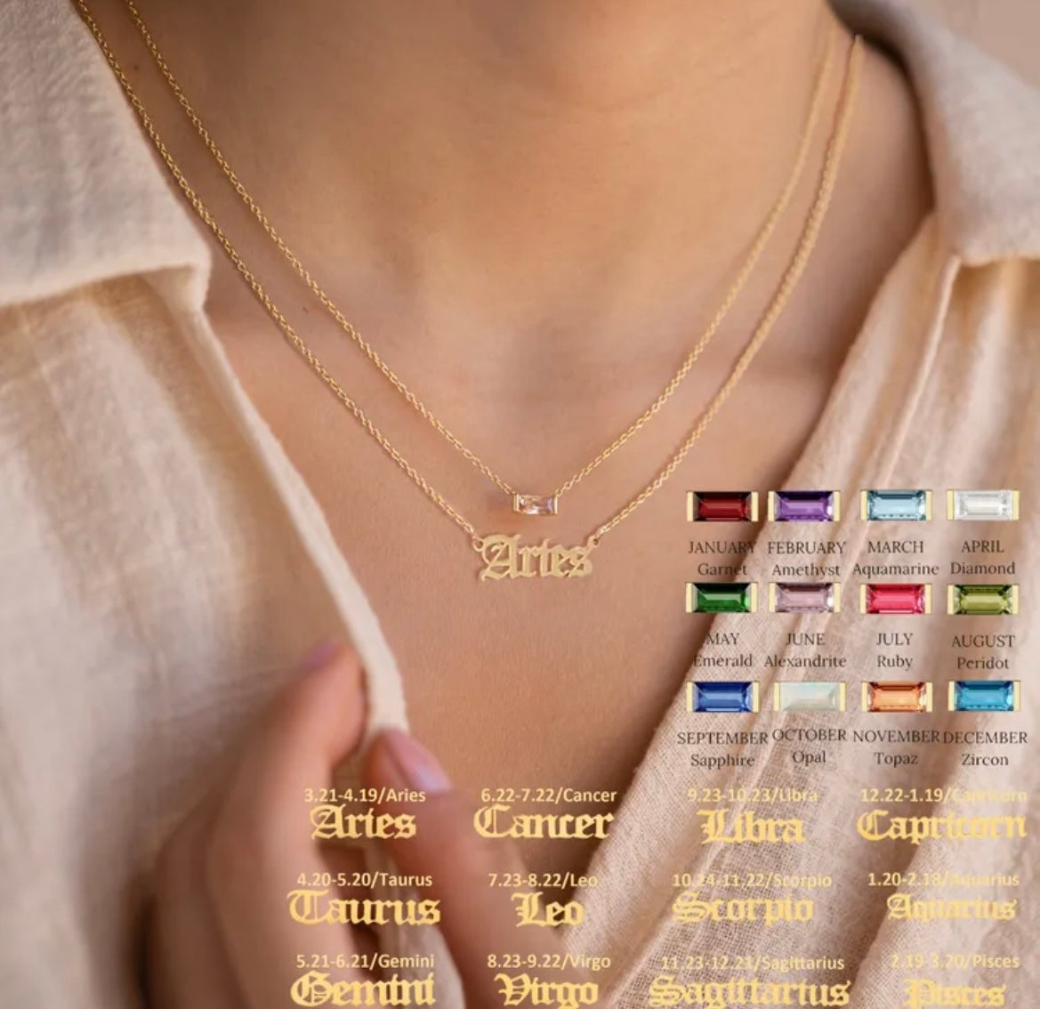 Zodiac Necklace