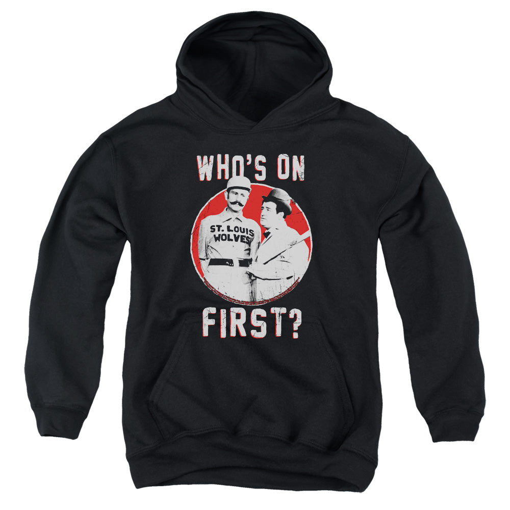 Abbott & Costello First Kids Youth Hoodie Black Officially Licensed