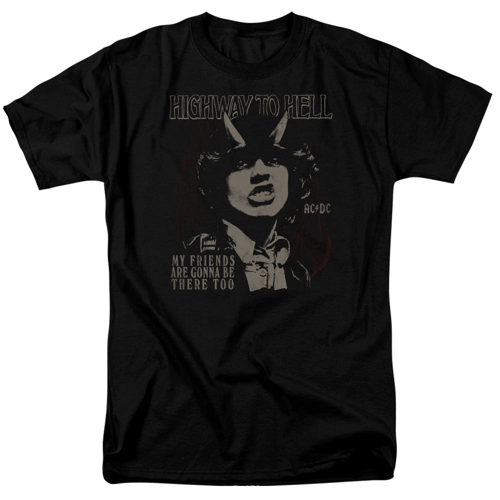 AC/DC My Friends Mens T Shirt Black Officially Licensed