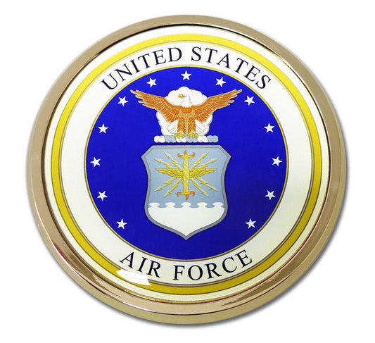 Air Force Seal Car Emblem