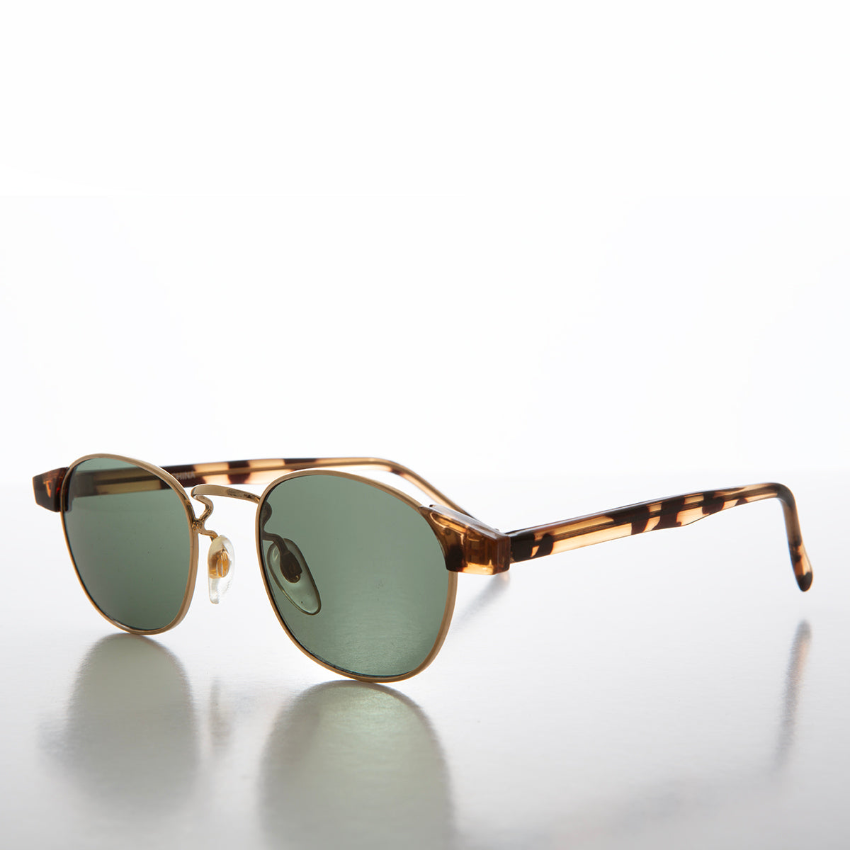 90s Preppy Combination Frame Sunglasses - Amira