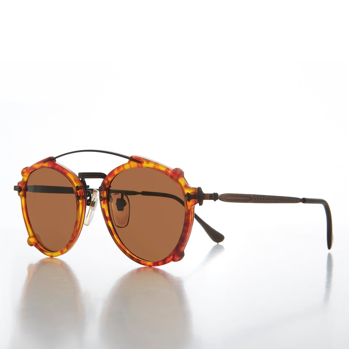 Crossbar Pilot Vintage Sunglass - Apollo