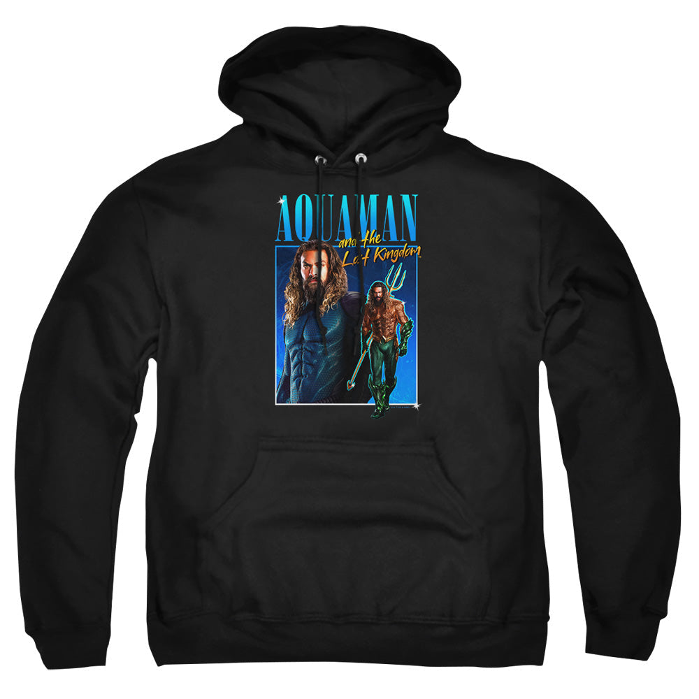 Aquaman And The Lost Kingdom 90'S Style Aquaman Mens Hoodie Black Officially Licensed