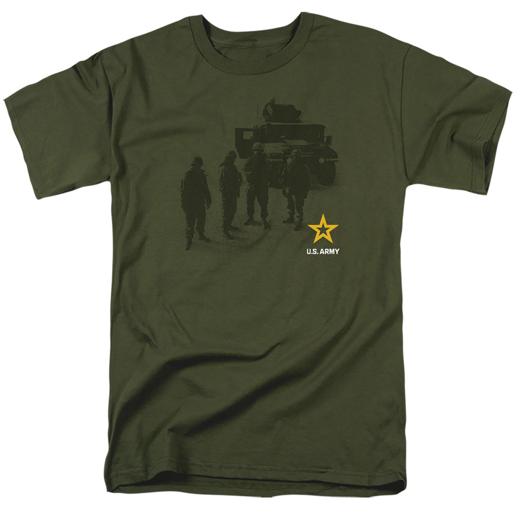 Army Strong Mens T Shirt Military Green Officially Licensed