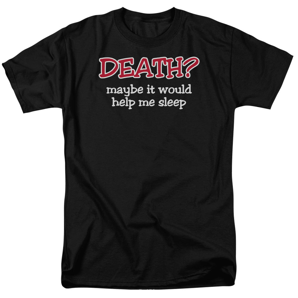 Death Mens T Shirt Black Officially Licensed