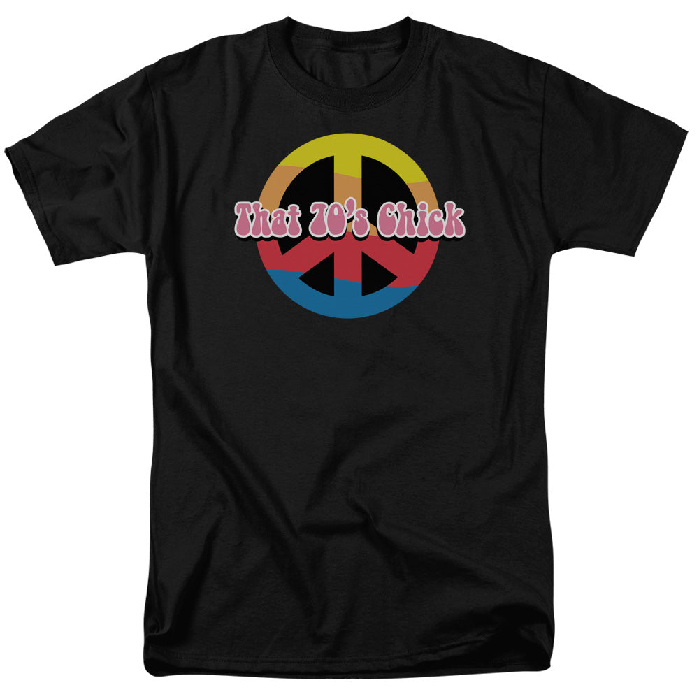 That 70S Chick Mens T Shirt Black Officially Licensed
