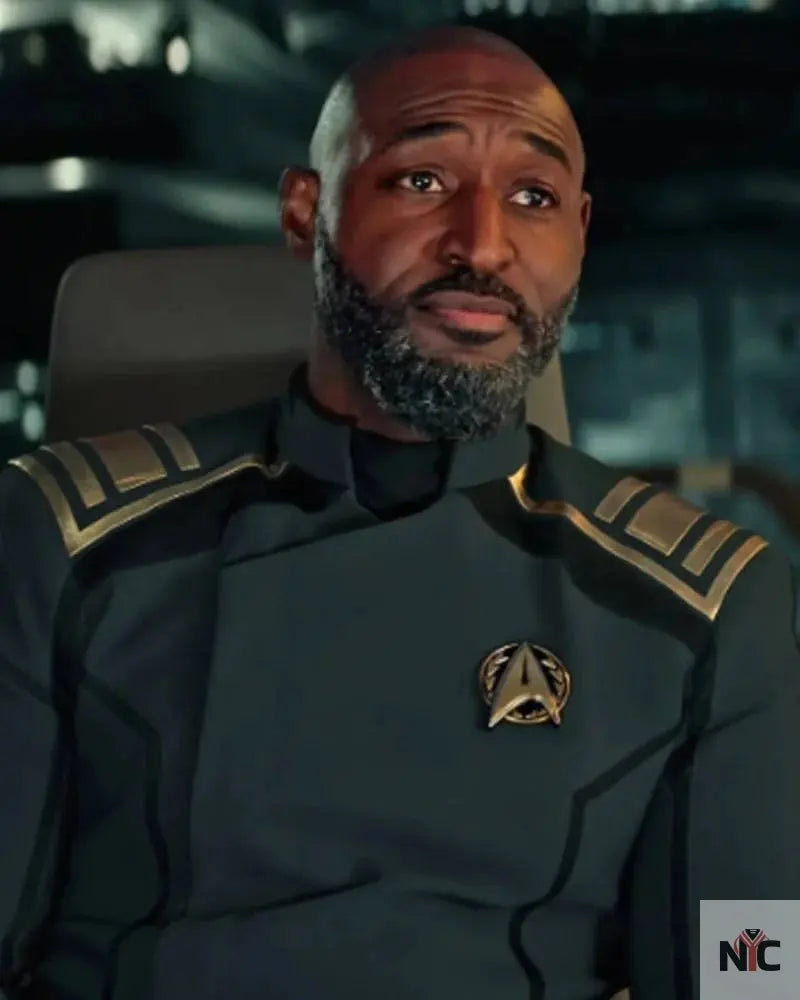 Admiral Robert April Star Trek Strange New Worlds Uniform Jacket