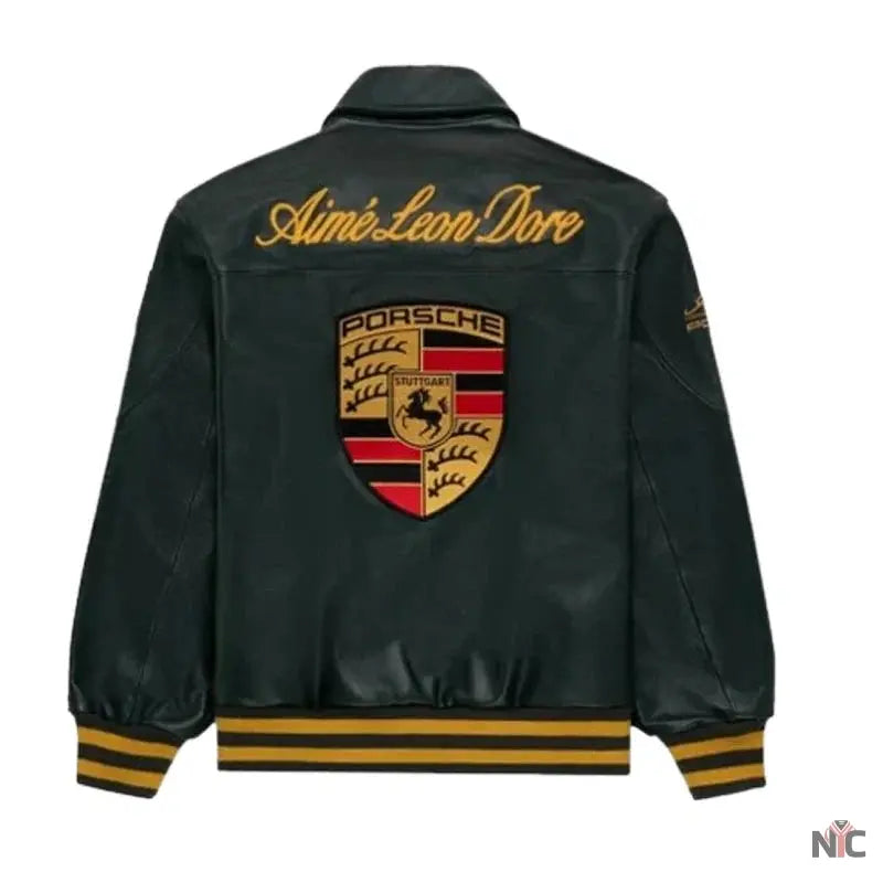 Aime Leon Dore × Porsche Leather Jacket