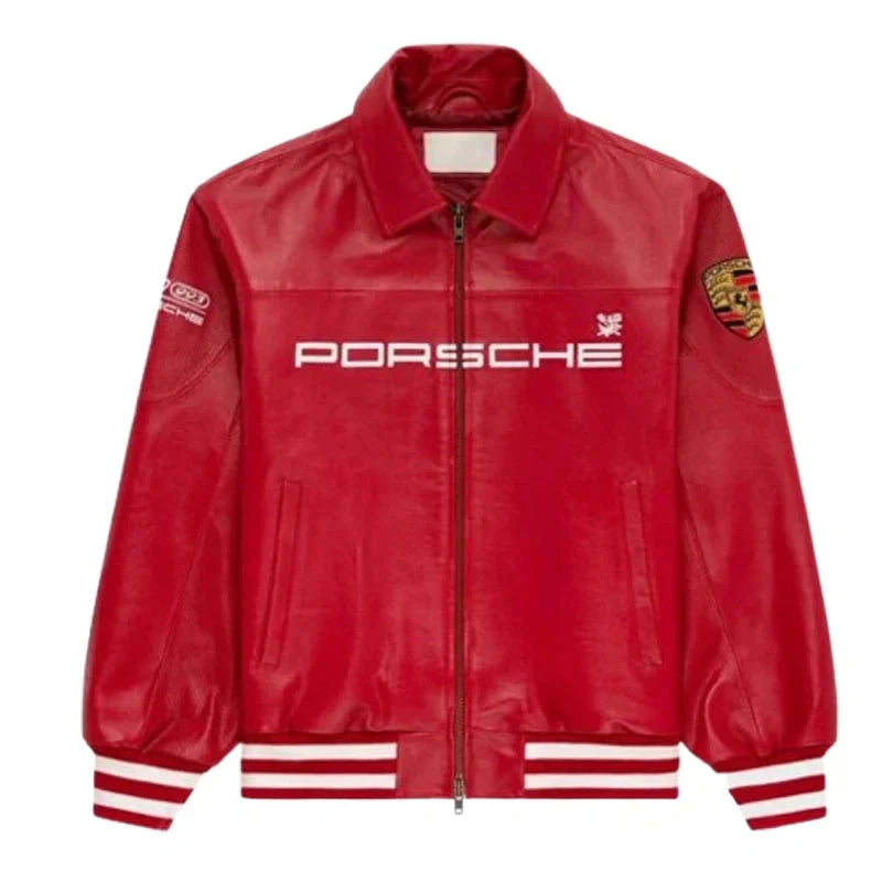 Aime Leon Dore × Porsche Leather Jacket