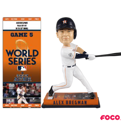 Houston Astros 2017 World Series Ticket Base Bobbleheads