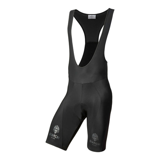 Bianchi-Milano Alserio Men's Thermal Bib Shorts (Black) S-4XL