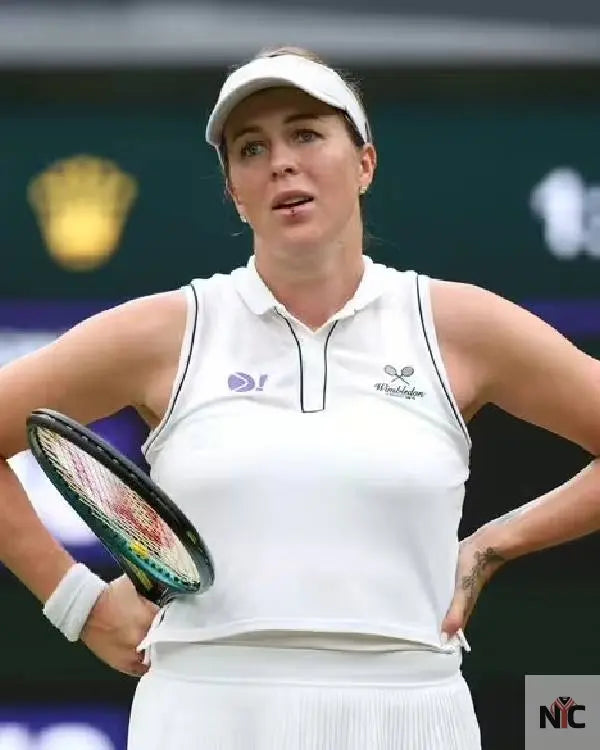 Anastasia Pavlyuchenkova Wimbledon Championships 2025 Polo Top