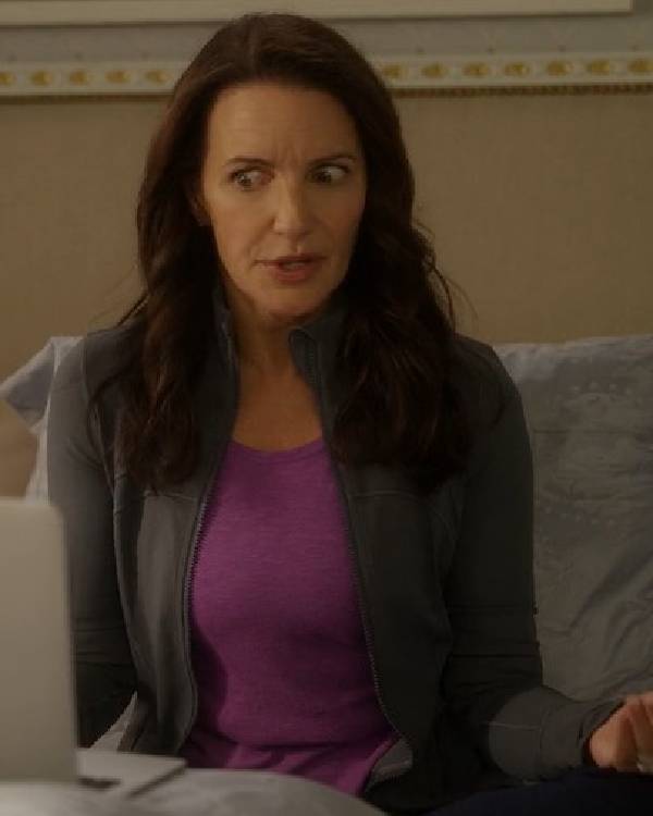 And Just Like That Kristin Davis Track Jacket