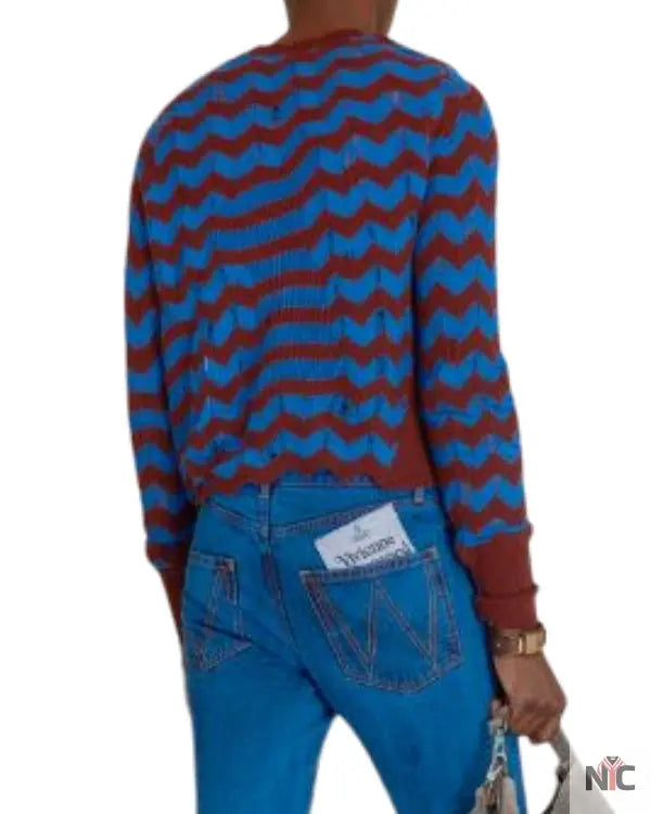 And Just Like That Sarah Jessica Parker Chevron Sweater