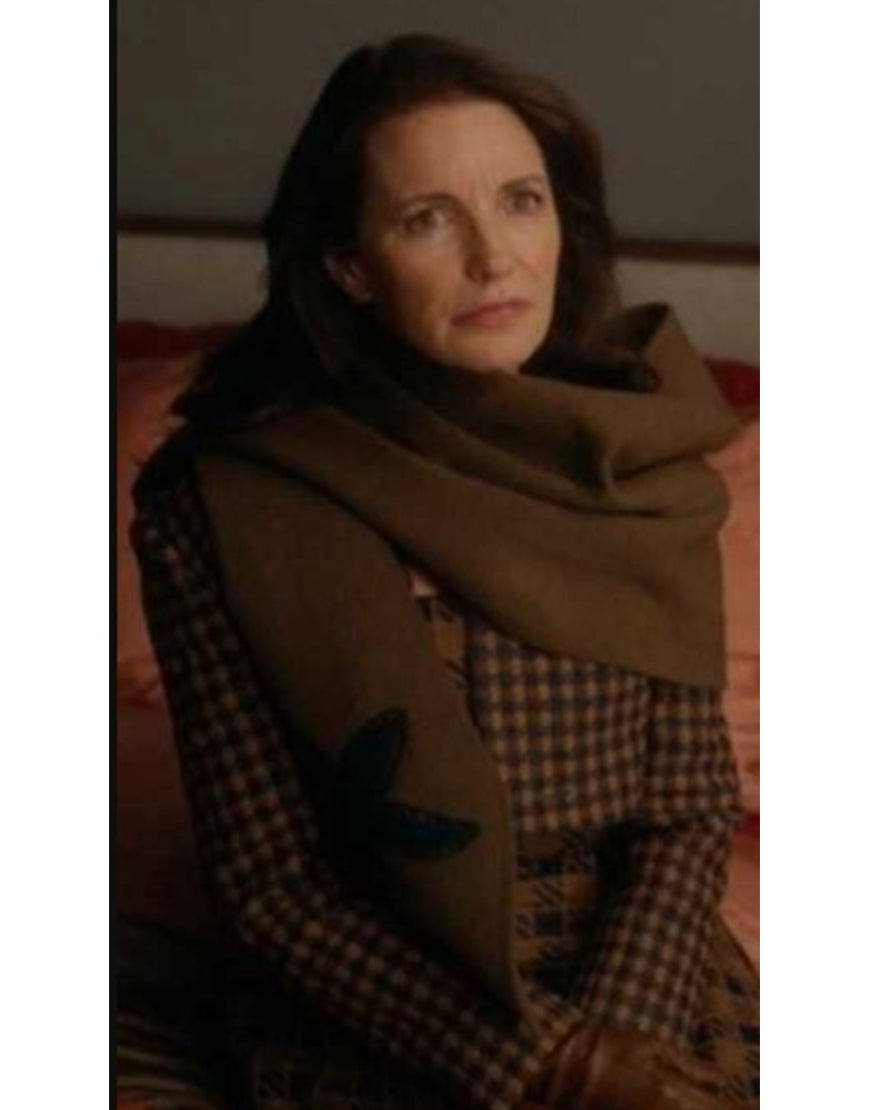 And Just Like That S03 Charlotte York Checked Orchid Jacket