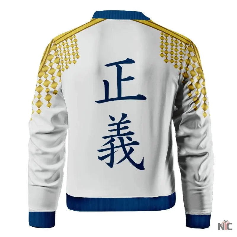 Anime One Piece Marine Bomber Jacket