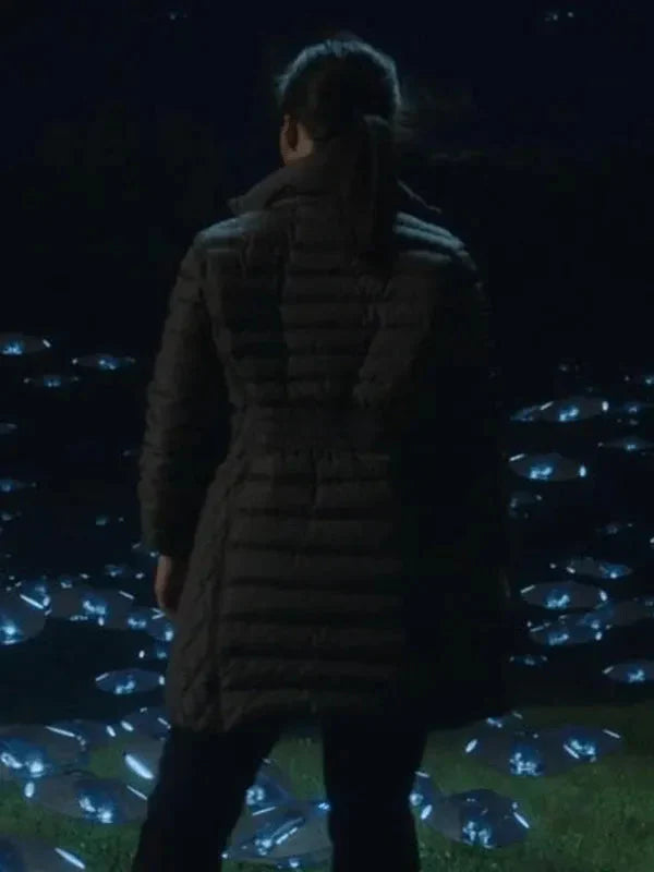 Annie Chang Peacemaker Grey Puffer Jacket