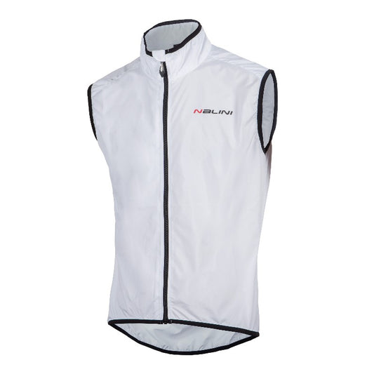 Nalini ARIA Men's Wind Vest (White) S-3XL