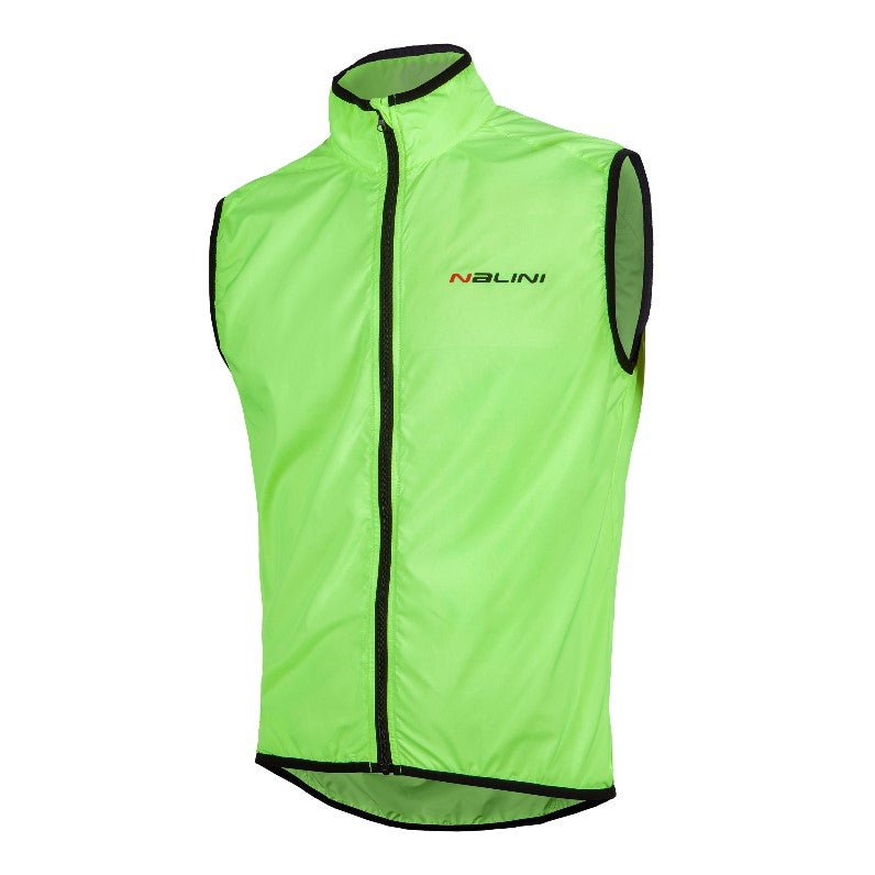 Nalini ARIA Men's Wind Vest (Neon Yellow) S-3XL