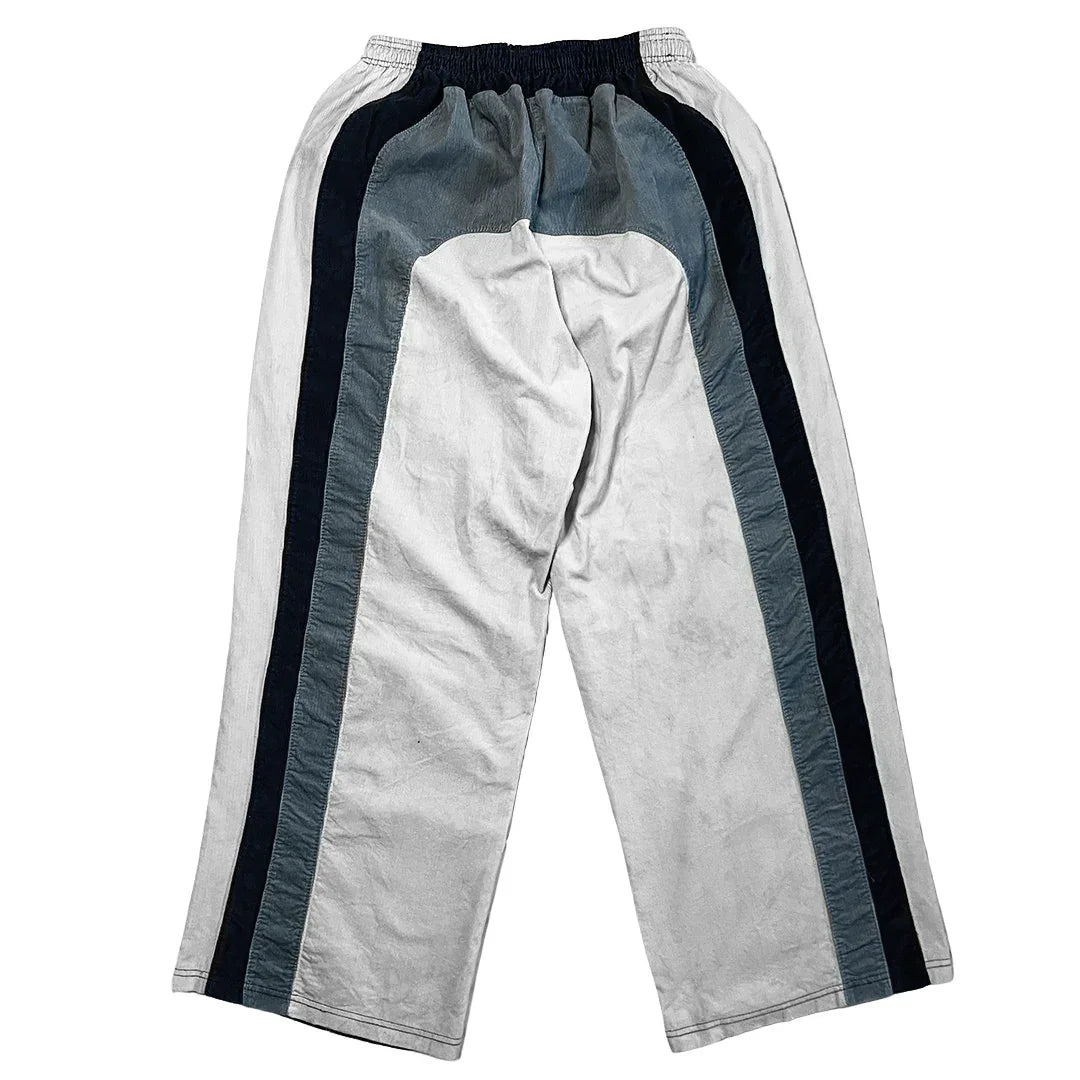 "RADIANT AURA" WIDE LEG SWEATS (COASTAL WAVES)