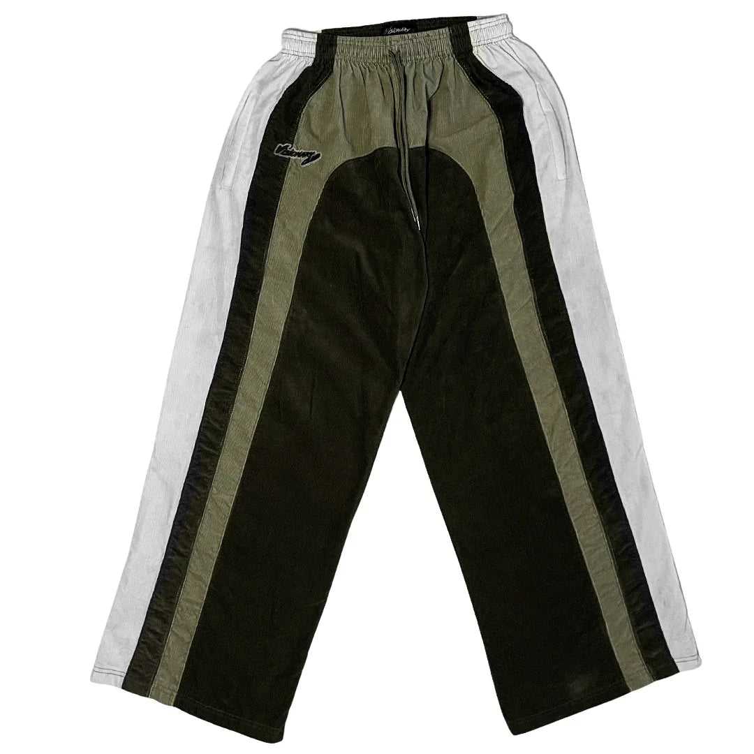 "RADIANT AURA" WIDE LEG SWEATS (TRIPLE JADE)