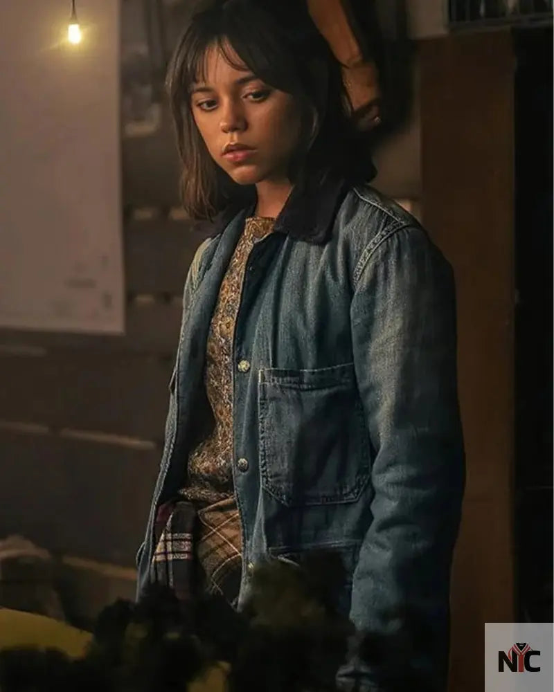 Astrid Deetz Beetlejuice Beetlejuice 2024 Blue Jacket