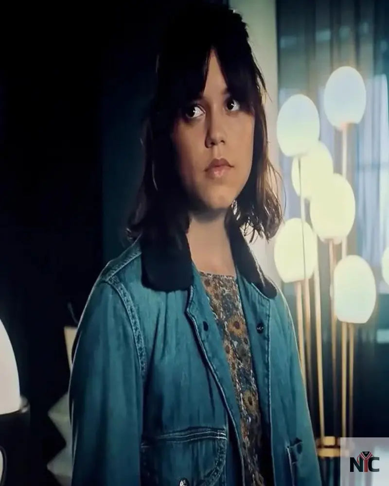 Astrid Deetz Beetlejuice Beetlejuice 2024 Blue Jacket