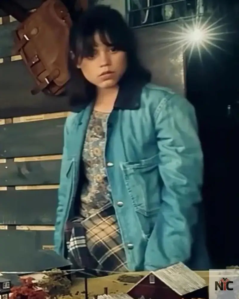 Astrid Deetz Beetlejuice Beetlejuice 2024 Blue Jacket