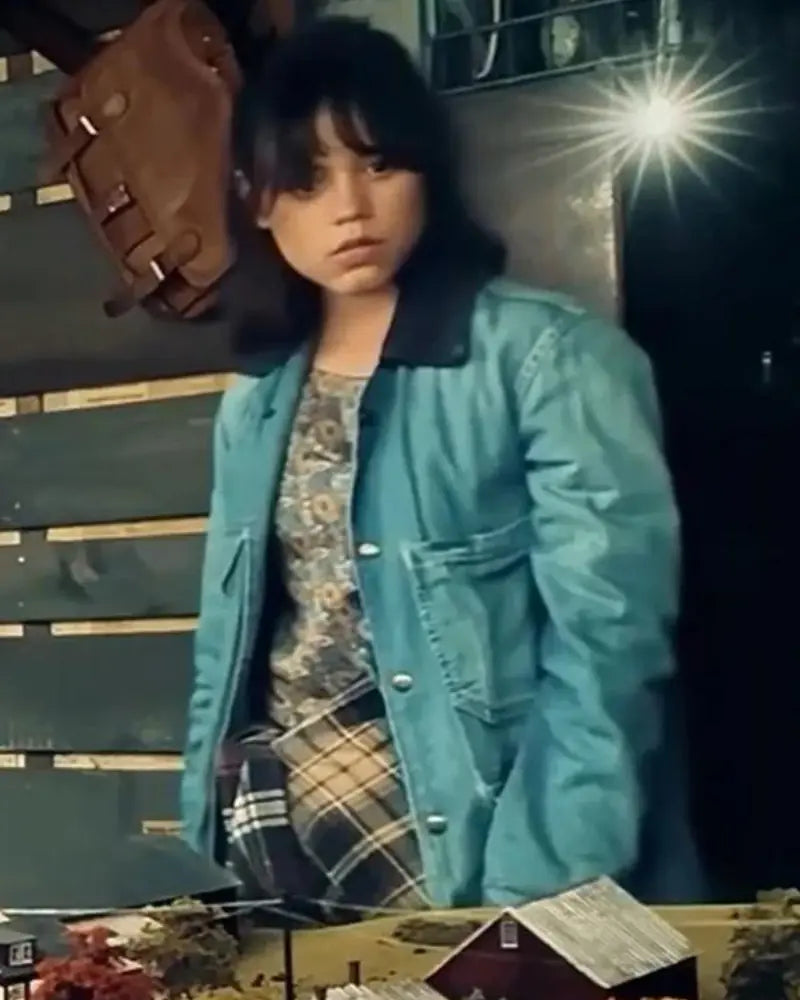 Astrid Deetz Beetlejuice Beetlejuice 2024 Blue Jacket