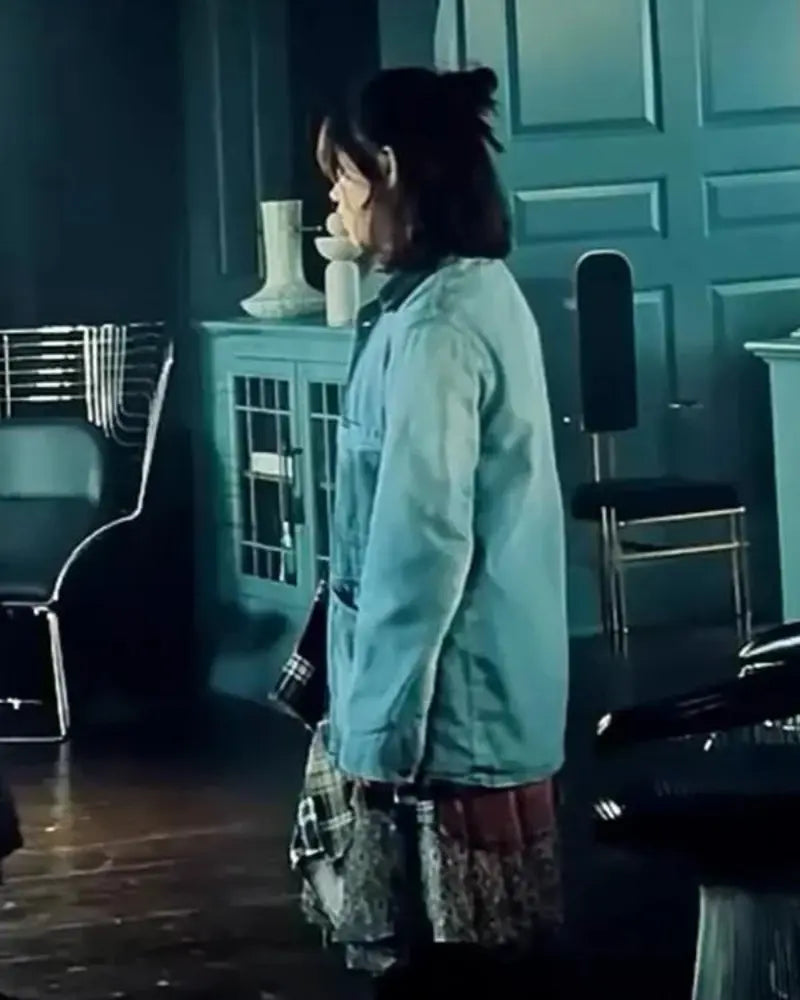 Astrid Deetz Beetlejuice Beetlejuice 2024 Blue Jacket