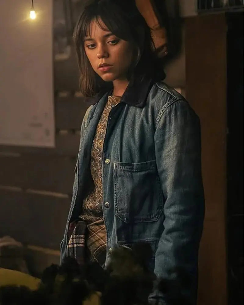 Astrid Deetz Beetlejuice Beetlejuice 2024 Blue Jacket