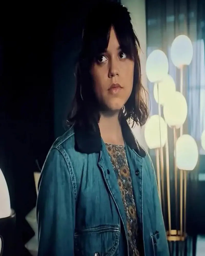 Astrid Deetz Beetlejuice Beetlejuice 2024 Blue Jacket