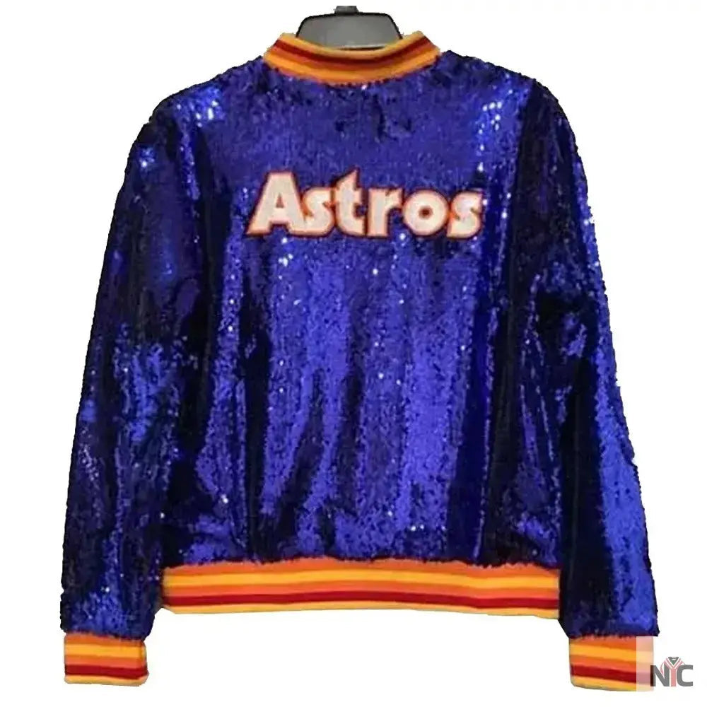 Astros Sequin Jacket
