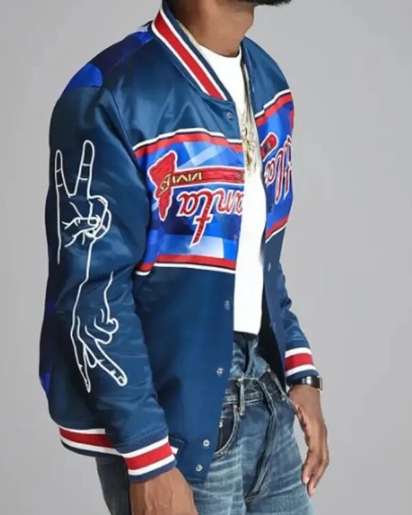 Atlanta Braves Usher x New Era Varsity Jacket