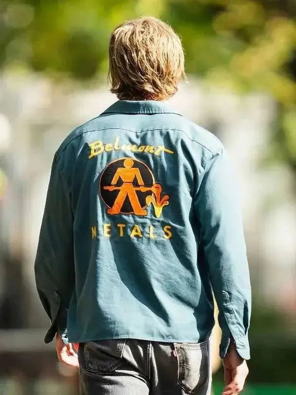 Austin Butler Caught Stealing Blue Shirt