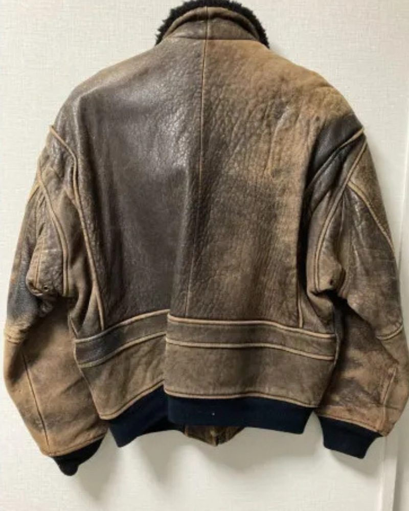 Avirex G-1 Leather Bomber Jacket