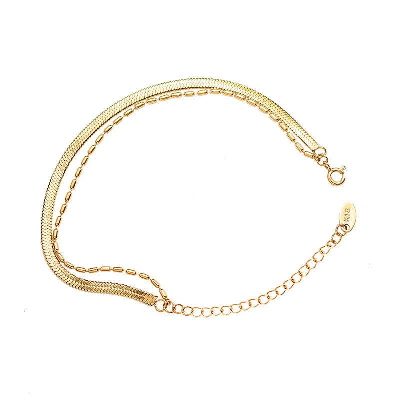 Elegant Double Chain Bracelet