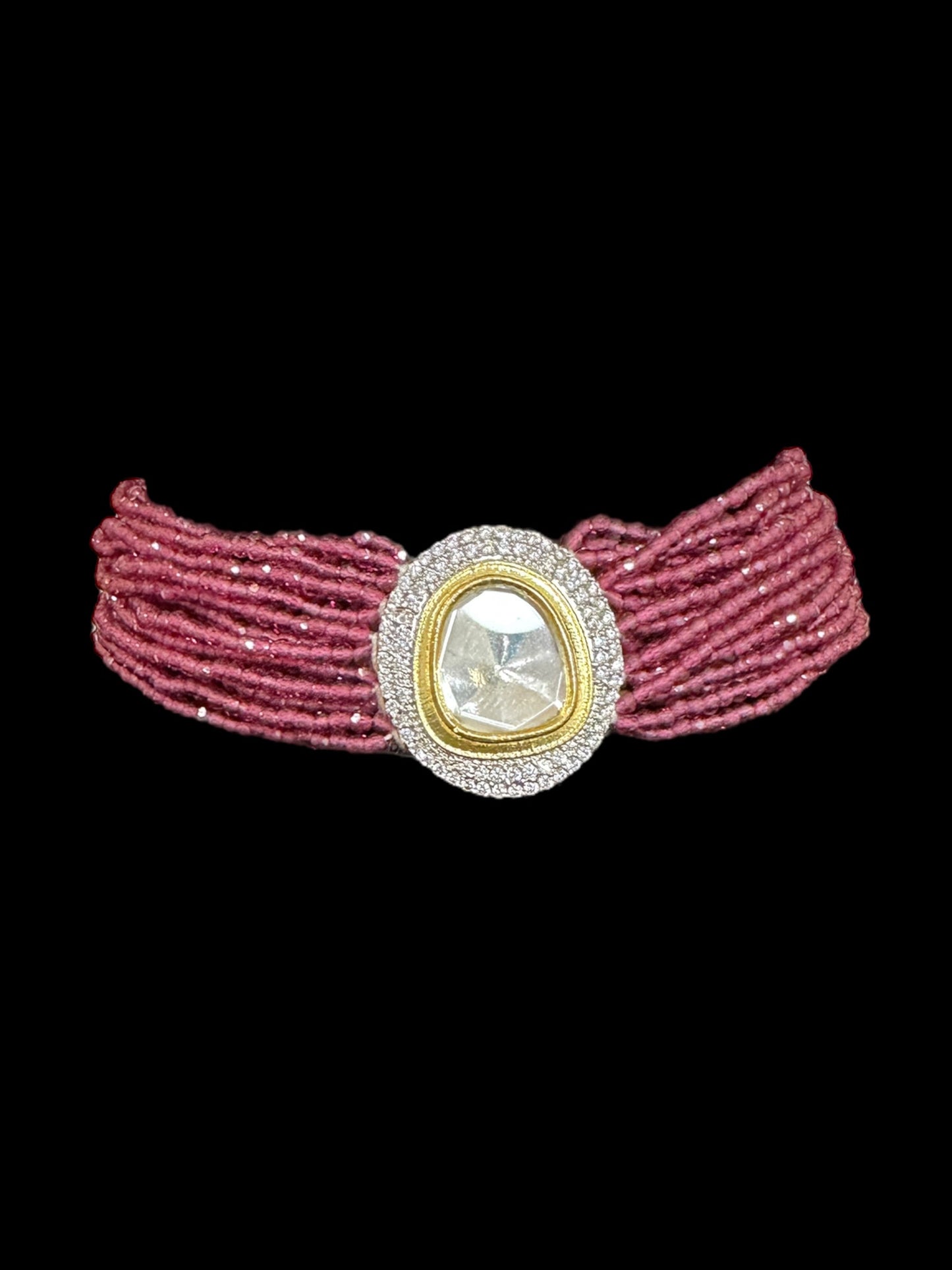 Kundan choker with earrings ( READY TO SHIP )