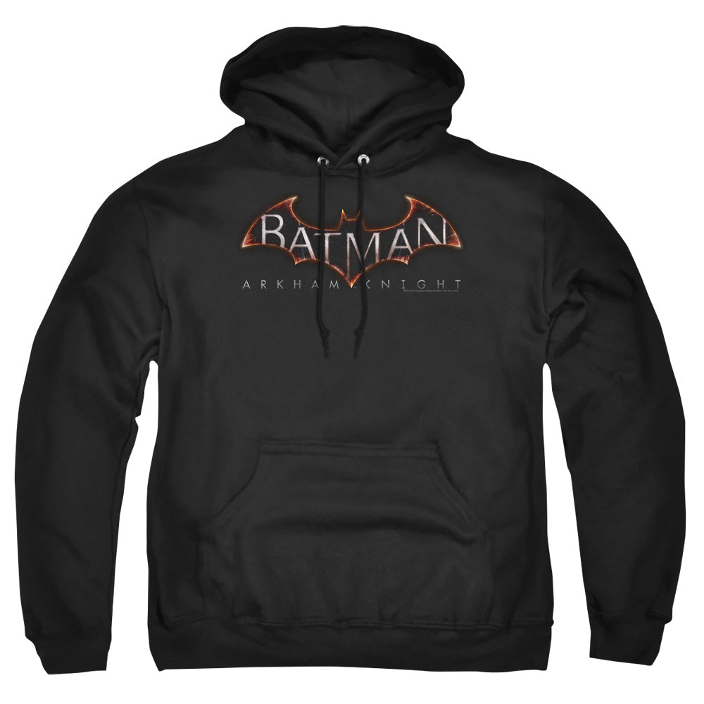 Batman Arkham Knight Logo Mens Hoodie Black Officially Licensed