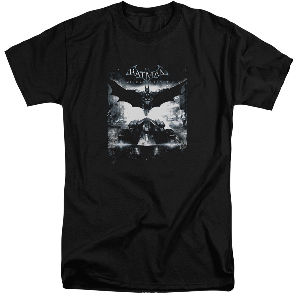 Batman Arkham Knight Forward Force Mens Tall T Shirt Black Officially Licensed