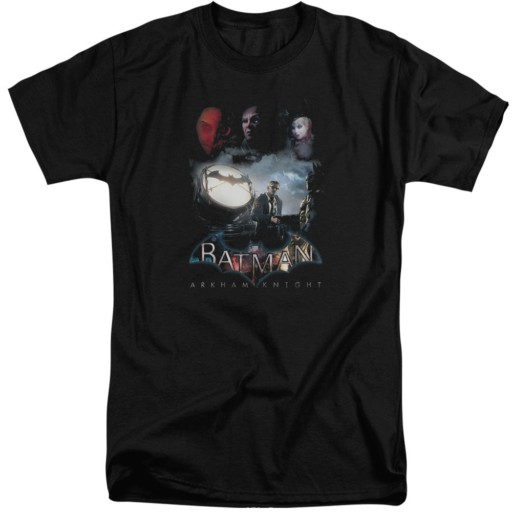Batman Arkham Knight Villain Storm Mens Tall T Shirt Black Officially Licensed