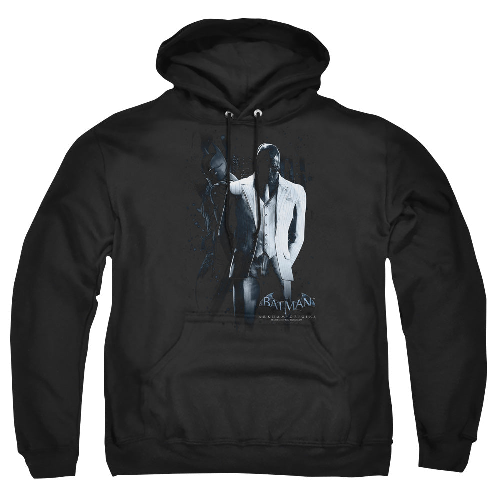 Batman Arkham Origins Black Mask Mens Hoodie Black Officially Licensed