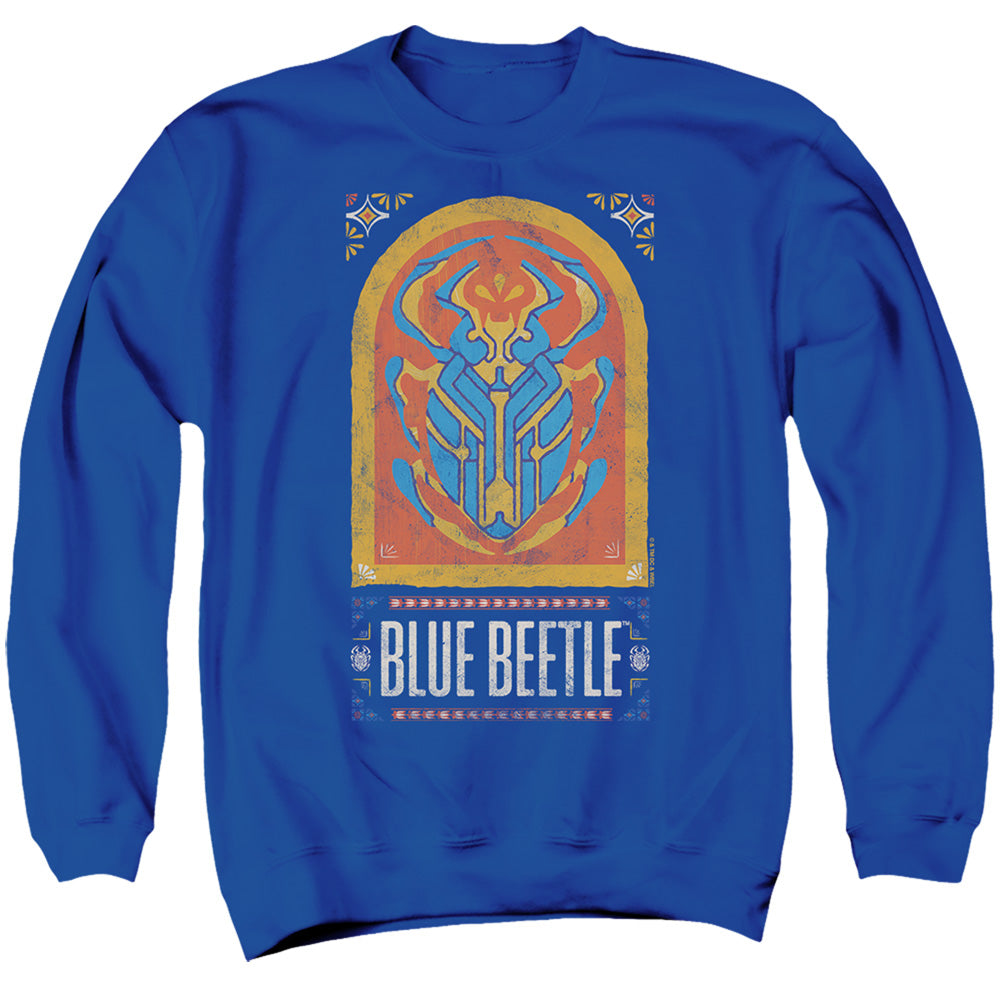 Blue Beetle (2023) Archway Mens Crewneck Sweatshirt Royal Officially Licensed