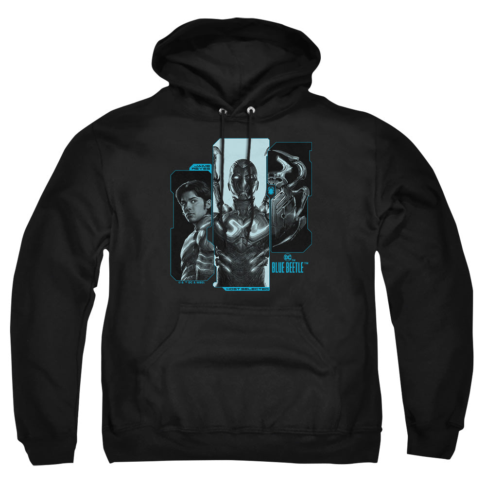 Blue Beetle (2023) Host Reyes Mens Hoodie Black Officially Licensed