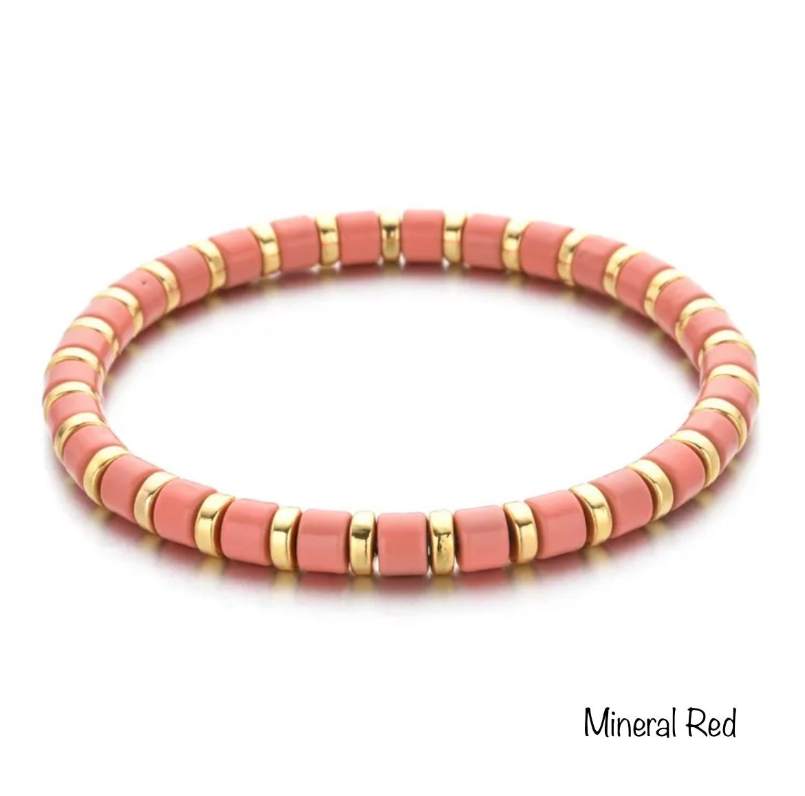Enamel Beaded Charm Bar Bracelets - Charm Bar Styling