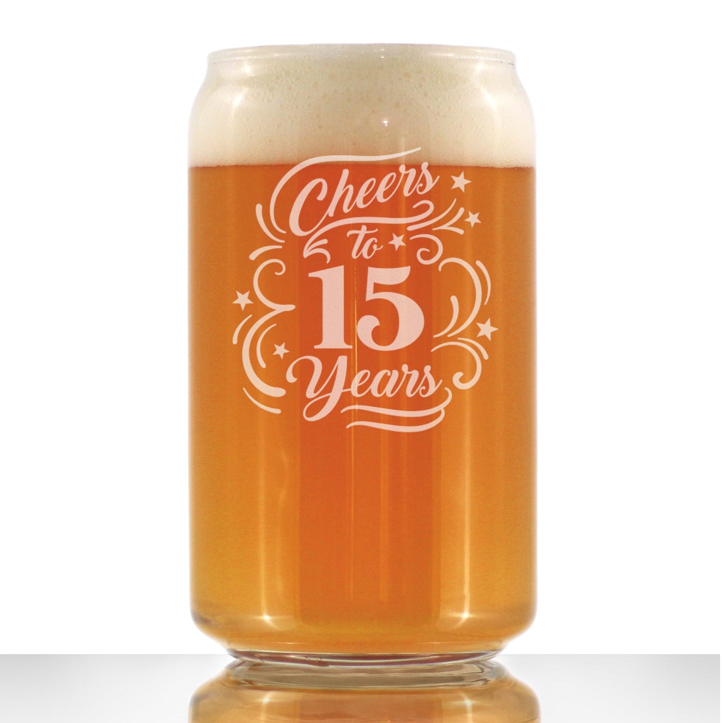 Cheers to Years - Anniversary Party Cups & Decor - Engraved Glasses & Color Ceramic Coffee Mugs
