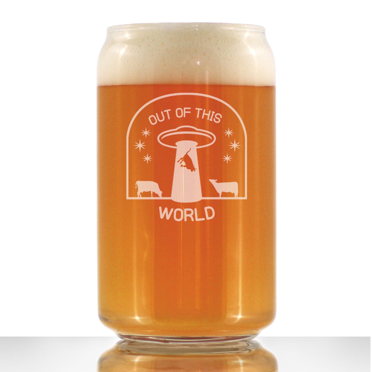 Out of This World - 16 Ounce Beer Can Pint Glass